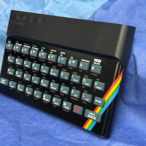 Sinclair ZX Spectrum 16K / 48K Replacement Case - Repro Set Black