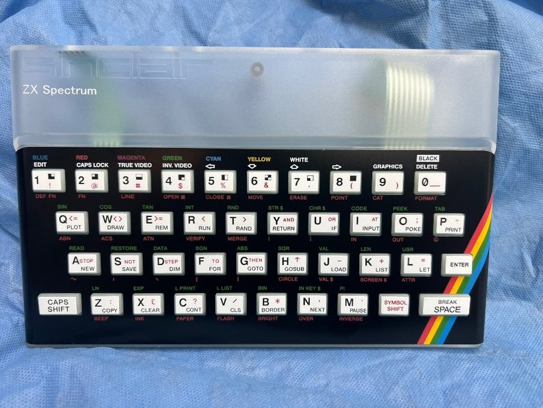 Sinclair ZX Spectrum 16K / 48K Replacement Case - Repro Set Clear - Etsy