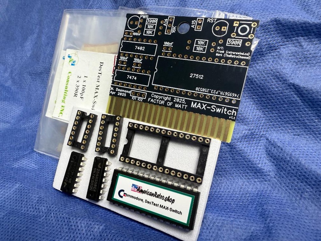 Destest Max-switch – Commodore 64 / 128 – Full 64K RAM Test