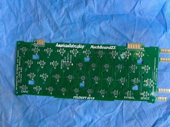 MechBoardZX - Sinclair ZX Spectrum 16K/48K メカニカルキーボード
