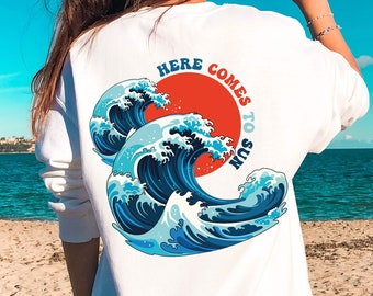 Here Comes the Sun PNG I Summer PNG I Summer Designs I Summer Sublimation PNG I Retro Summer Png I Groovy Sublimation I Beach Life Png I Png