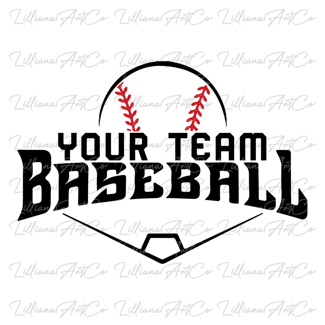 Custom Baseball Team SVG Personalized Svg Team Baseball SVG Etsy