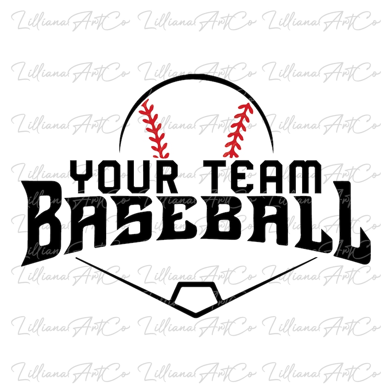 Custom Baseball Team SVG Personalized Svg Team Baseball SVG Etsy