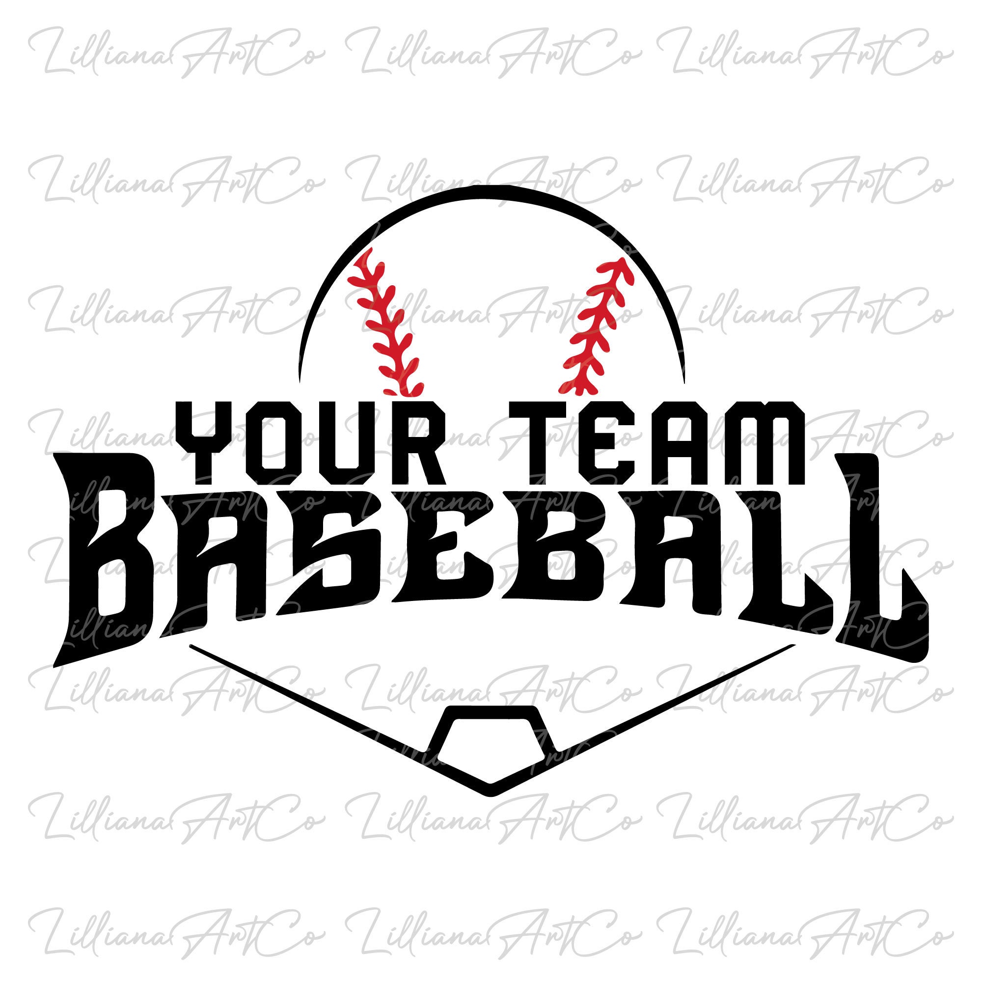 Custom Baseball Team SVG Personalized Svg Team Baseball SVG Etsy
