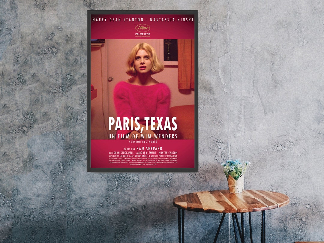 Paris Texas Movie Posters Wall Art Unique Customized Poster Gifts