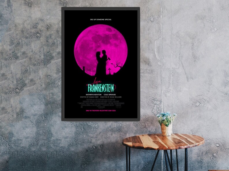 Lisa Frankenstein Movie Posters Wall Art Unique Customized Poster Gifts