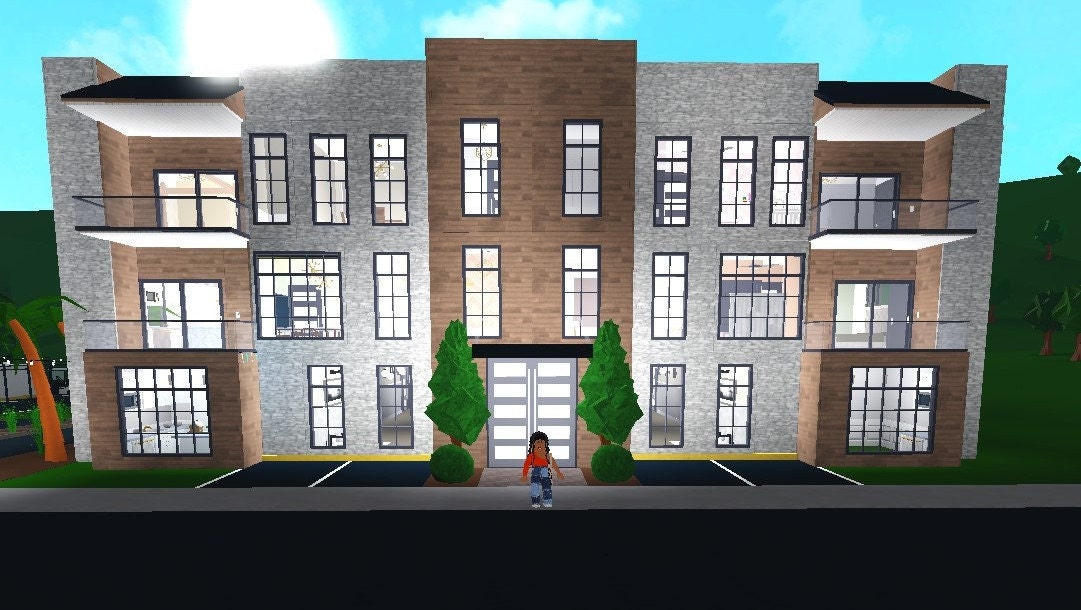 Bloxburg Build Custom Apartments Roblox Custom House Layout Only