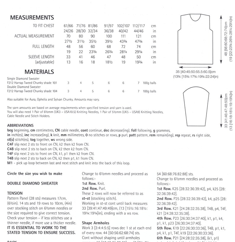 Boys & Mens Sweater Knitting Pattern Kids Jumper in Chunky / Bulky Yarn