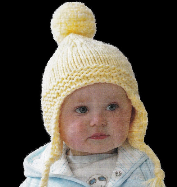 Chunky baby hat knitting pattern hotsell