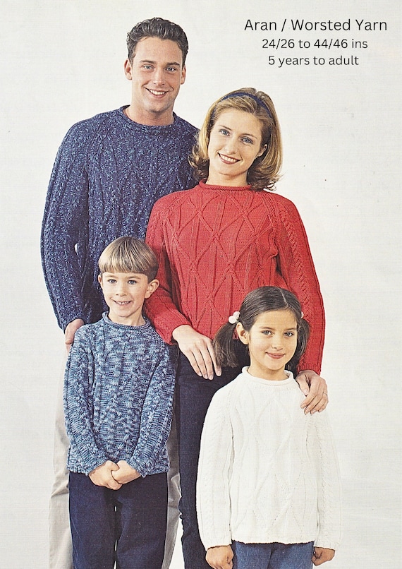 Cotton aran knitting patterns hotsell
