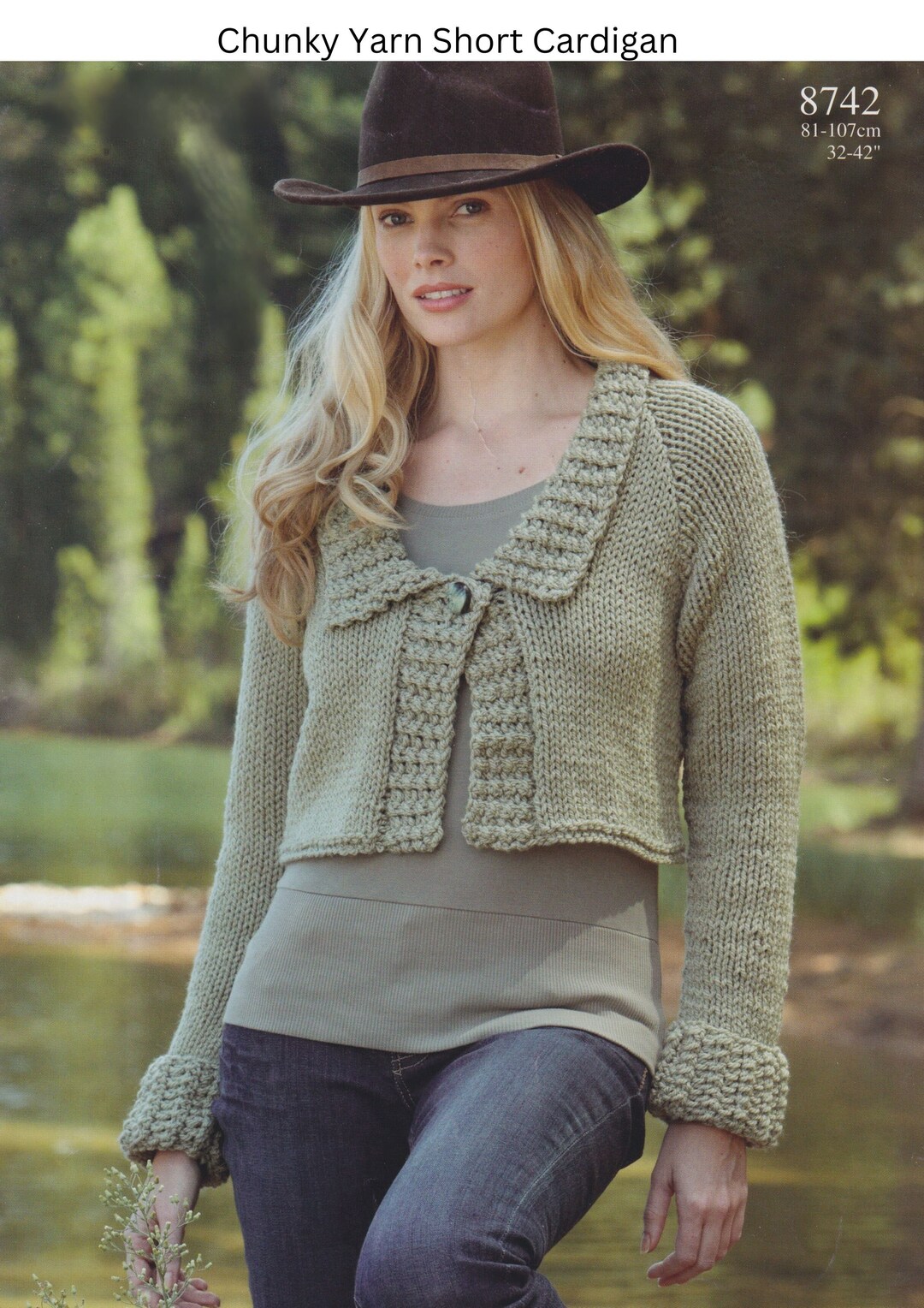 Short Knitted Cardigan main image 1