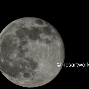 Full Harvest Moon Shot