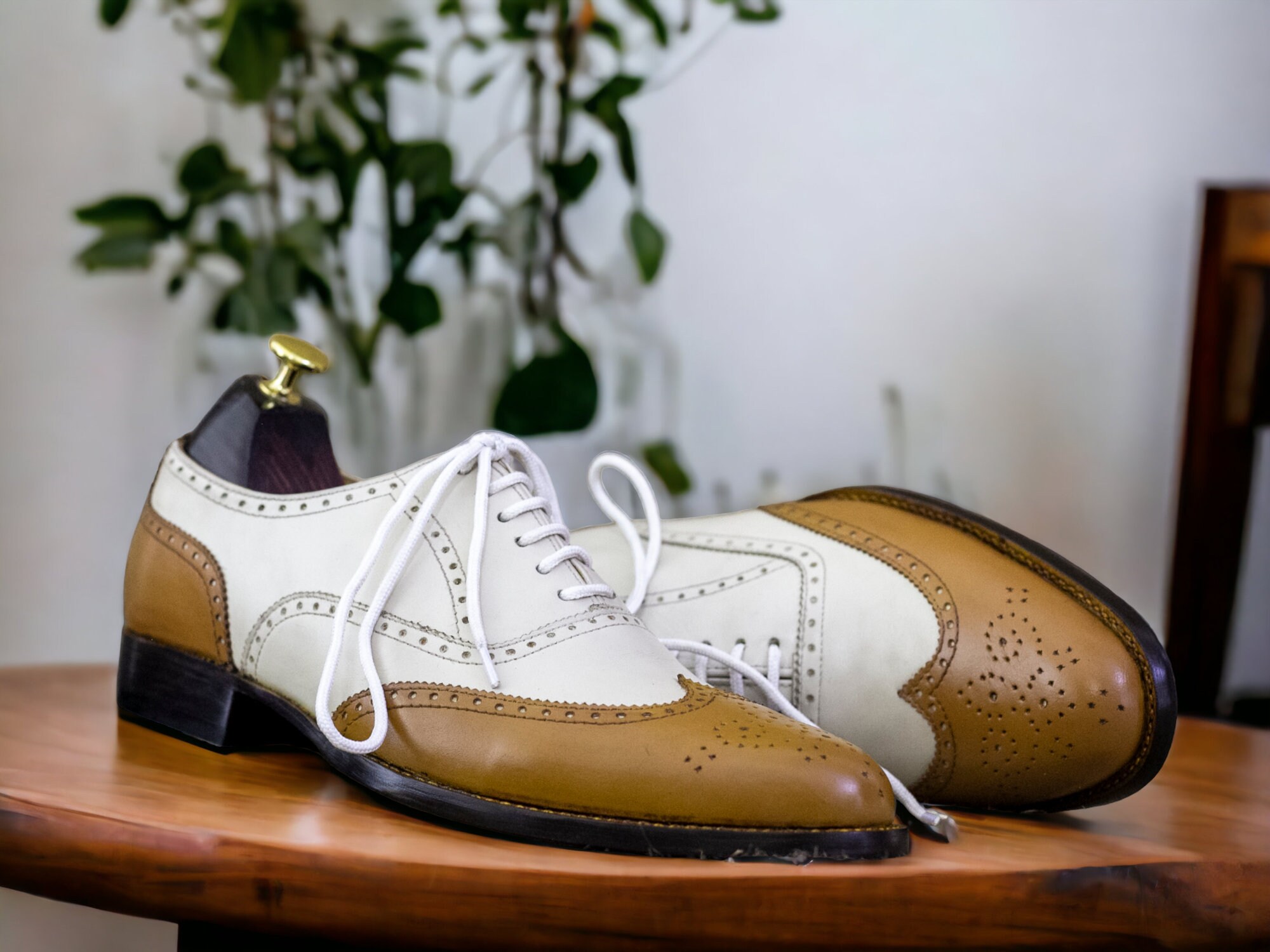 Mens white deals wingtip shoes