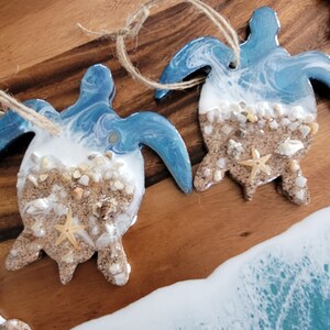 Epoxy Resin Turtle Ornament!