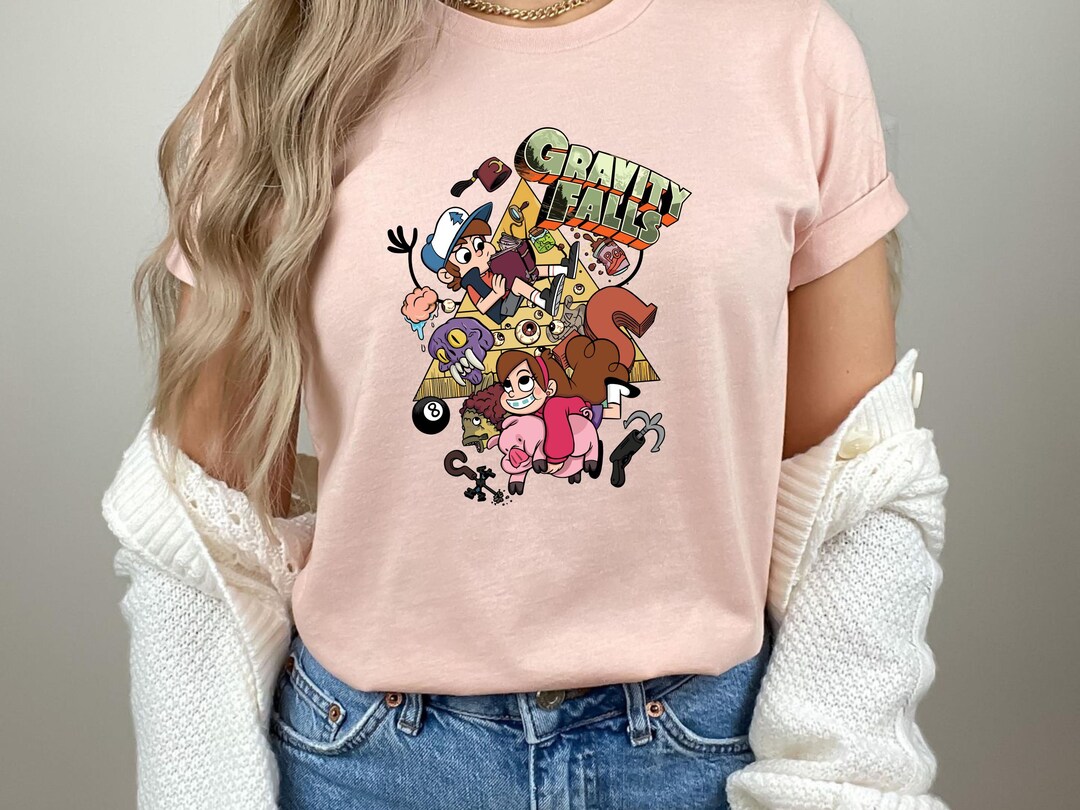 Gravity Falls Shirt, Disney Gravity Mystery Shirt, Gravity Falls Full ...