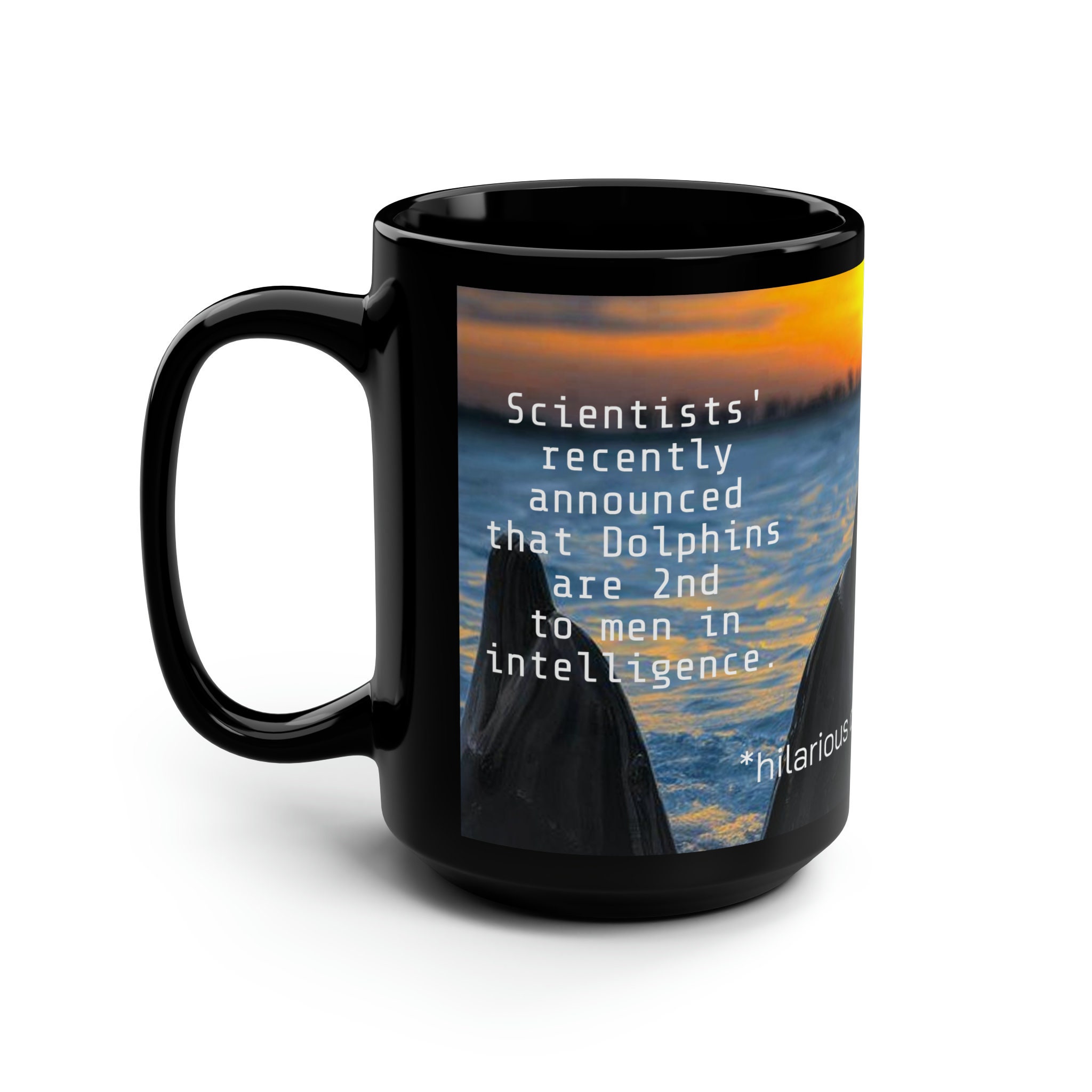 Hilarious Dolphin Noises Funny Coffee Mug Sarcastic Person Mug Etsy