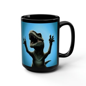 Not very spiritual of you, idgaf dinosaur coffee mug gift for humor sarcastic saying idgaf gift for coworker who loves dinosaurs funny gift