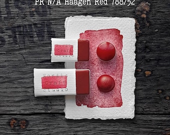 PR N/A Haagen Red 788/52 - Handmade Watercolour Paint of Professional Artist Quality