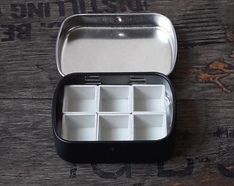 Empty Watercolour Palette For Gouache And Watercolour Paint