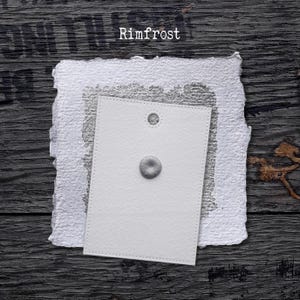 PM1/PBK19 Rimfrost: handgemaakte aquarelverf van kunstenaarskwaliteit op stippenkaart