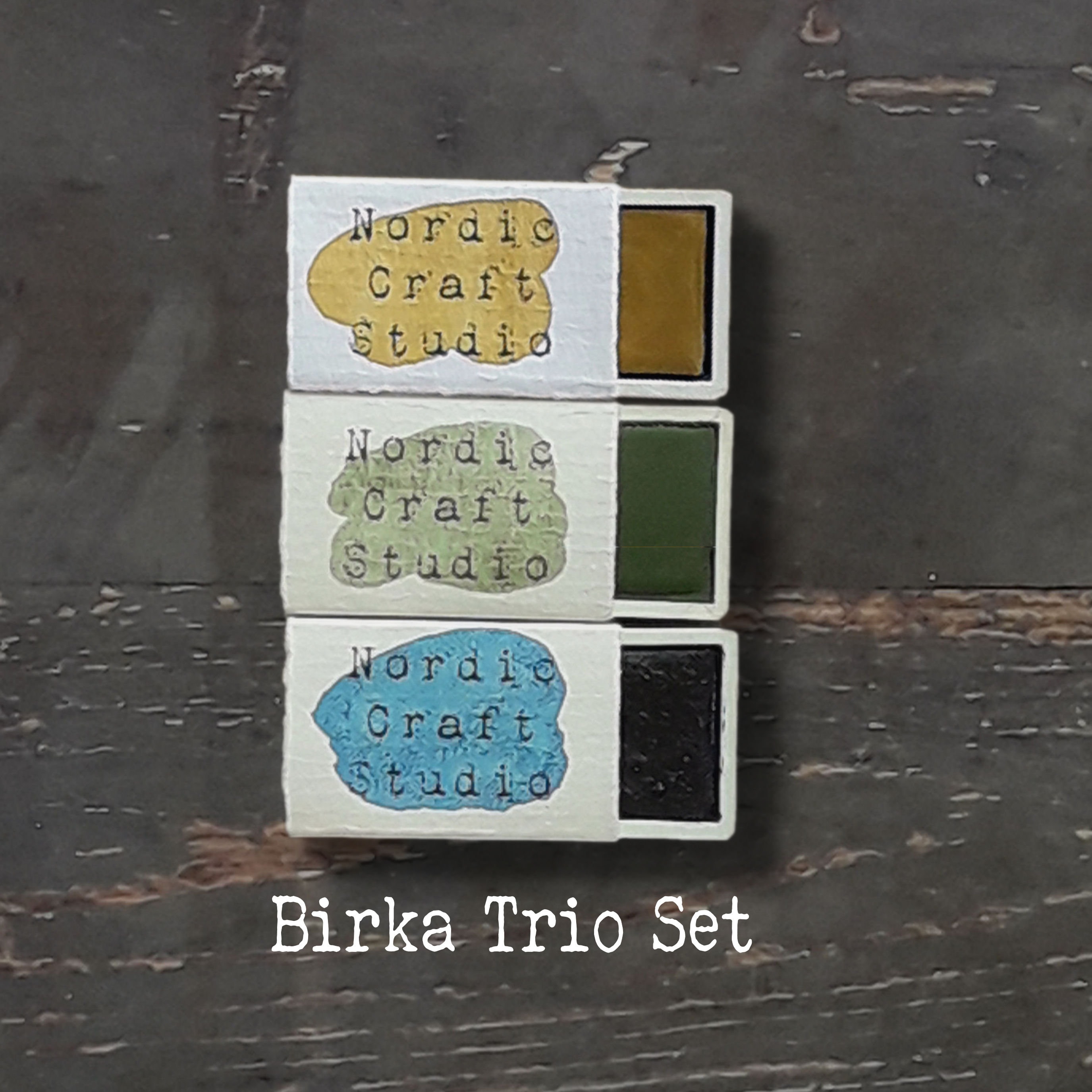 Pigment Ink Stamp Pad 7 Assorted Colors Artist Grade 