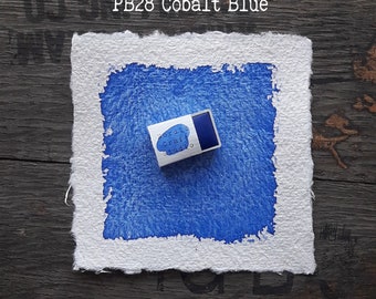 Cobalt Blue PB28 - Handmade Watercolour Paint Of Artist Quality In Half Pan