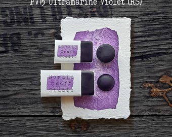 PV15 Ultramarinviolett-Rotton – Handgefertigte Aquarellfarbe in professioneller Künstlerqualität
