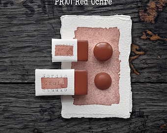 PR101 Red Ochre - Handmade Watercolour Paint of Professional Artist Quality | NordicCraftStudio