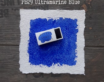Ultramarine Blue PB29 - Handmade Watercolour Paint Of Artist Quality In Full Pan