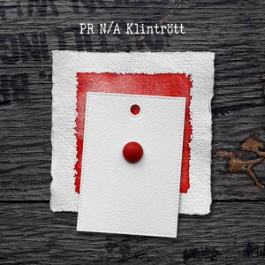 PR N.v.t. Klintrött - Handgemaakte aquarelverf van kunstenaarskwaliteit op stippenkaart