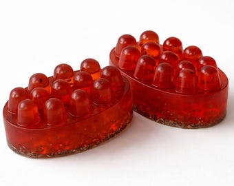 Handgefertigte Massage Seifenleiste | Peeling-Körperpflege