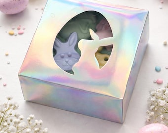 Oster Geschenk Set – Handgemachte Frühlingsdeko – Häschen, Küken & Ei – Geschenkfertig