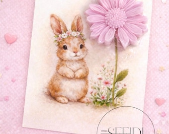 Handgemachte Bunny Seifen Favor - Babyparty, Geburtstagsfeier, Kinder Favor