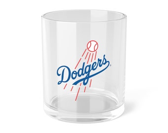 Los Angeles Dodgers Whiskey Glass Dodgers Glass Los Angeles Glass Dodgers Beer Glass LA Whiskey Glass Dodgers Cup LAD Whiskey Glass Dodgers