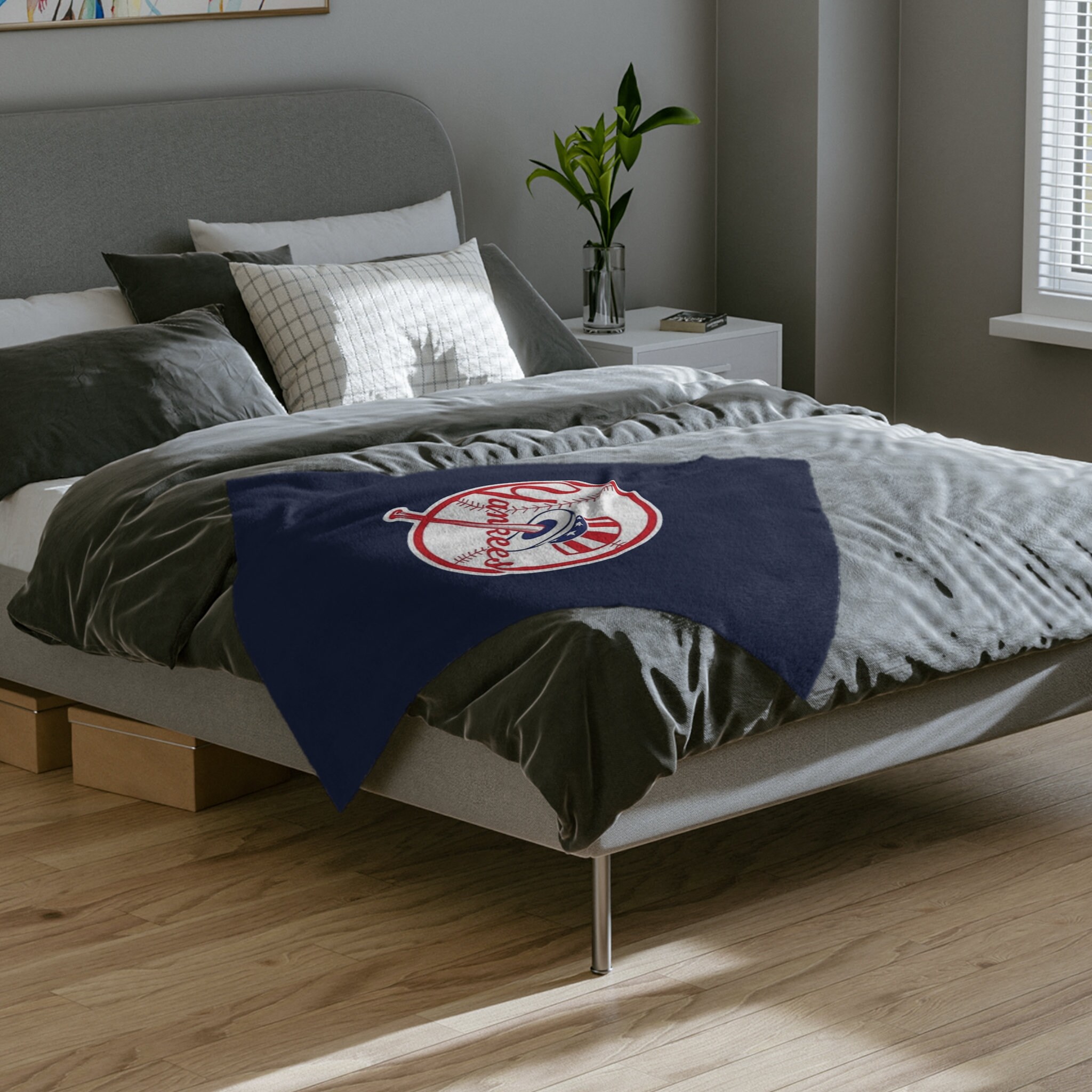 New York Yankees Blanket New York Blanket NYC Blanket Yankees Blanket
