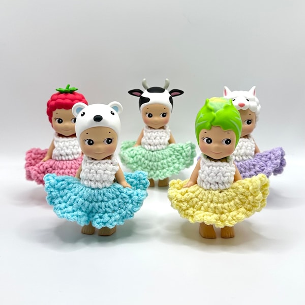 Crochet Sonny Angel Dress- Pastel Collection