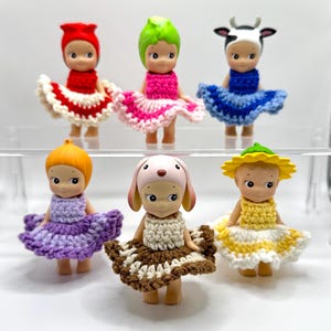 Crochet Sonny Angel Dress- Colorful Collection