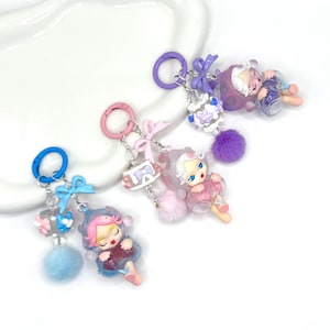 POPBEAN Skullpandaストラップ POPMART ハンドメイド15 最新モデル POPBEAN ハンドメイド15 POPMART Skullpanda