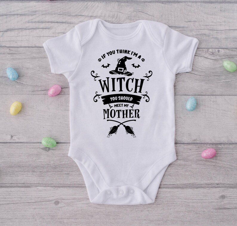 Funny Witch Mom Shirt - Halloween Scarecrow Tee image 3