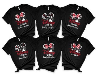 Disney Family Vacation 2026 Shirts,Matching Tshirt, Disney Family 2026, Disney Trip Tee,Disney World  Shirts, Disney Family Matching Tshirt,