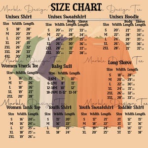the size chart for a women's t - shirt