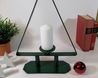 5 Pièces Piquets De Jardin Décoratifs En Métal Rouillé - 3 Cerfs + 2 Sapins De Noël - Pour Décorer Jardin, Pot De Fleurs, Extérieur - Style Vintage