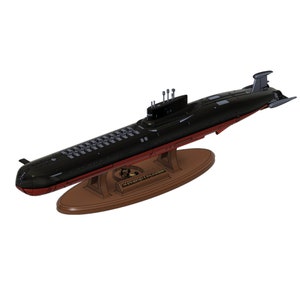 Typhoon Class Submarine - STL File, 3D Digital Printing STL File for 3D Printers, Naval Model, Figures, 3D Model, 3D Ship