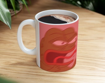 Angry Rage Pepe Ceramic Mug 11oz | Funny Mug, Meme Mug, Tea Mug, Gag Mug, Gift for Geeks, Novelty Mug, Pepe Mug