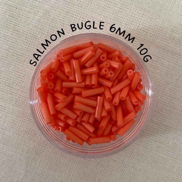 Salmon bugle 6mm (10g)