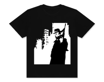 Black Metal Mafia T-shirt - Classic PC Gaming Style - Windows 98 XP era