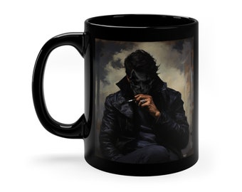 Damon Torrance Black Mug Kill Switch Design Coffee Mug Devil&#39;s Night Ceramic Mug Devil&#39;s Night Coffee Cup Kill Switch Cup Devil&#39;s Night Gift