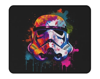 Stormtrooper rutschfeste Mauspad Star Wars Mauspad Stormtrooper Helm Design Computer Mauspad Büro Mauspad Star Wars Fan Geschenk