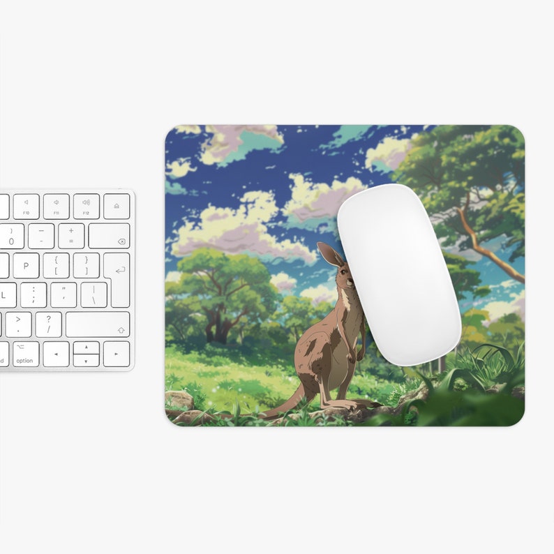 Kangaroo Mouse Pad Design Kangaroo Mouse Pad Office Kangaroo Pad Nature ...