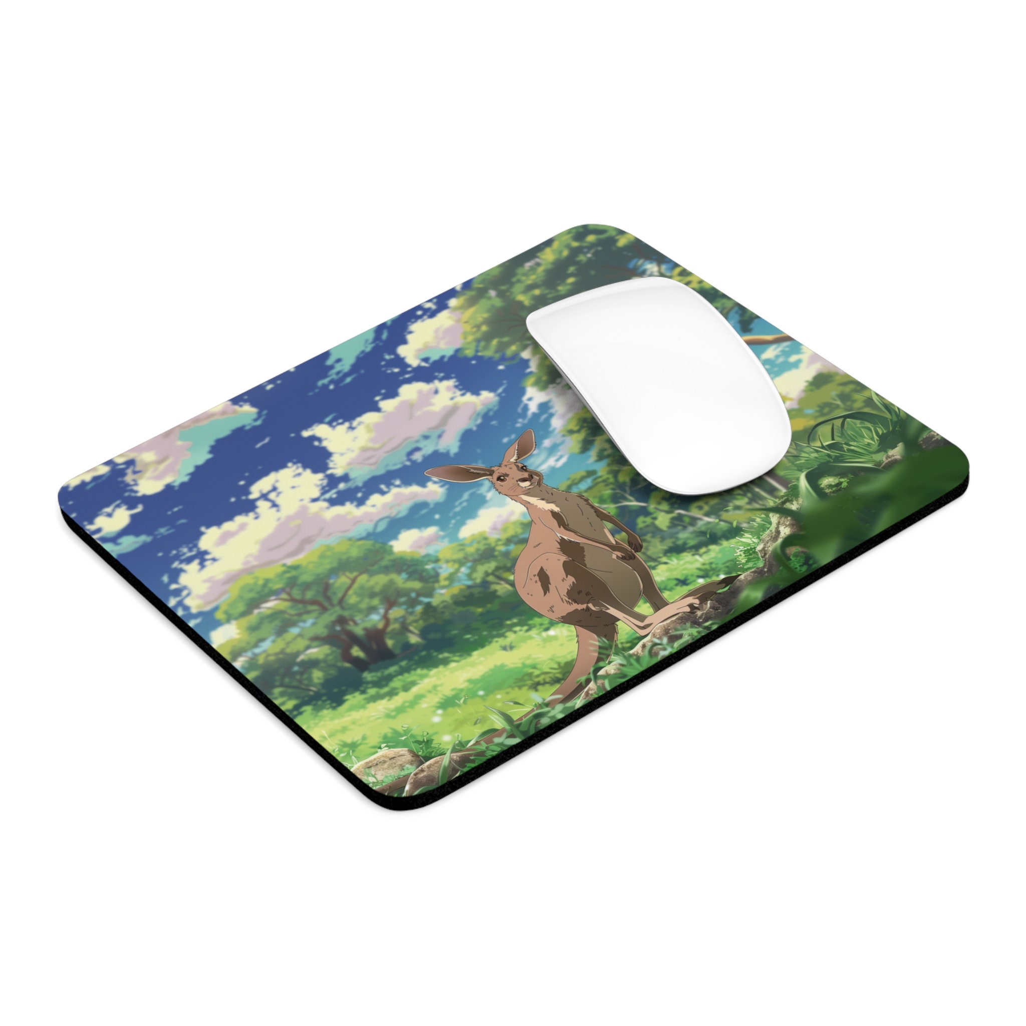 Kangaroo Mouse Pad Design Kangaroo Mouse Pad Office Kangaroo Pad Nature ...